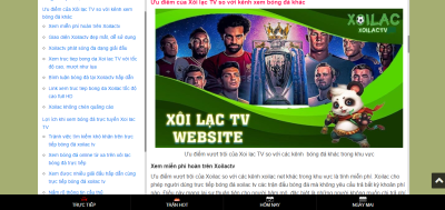 Xoilac TV - Nền tảng tường thuật trực tiếp bóng đá miễn phí và chất lượng cao